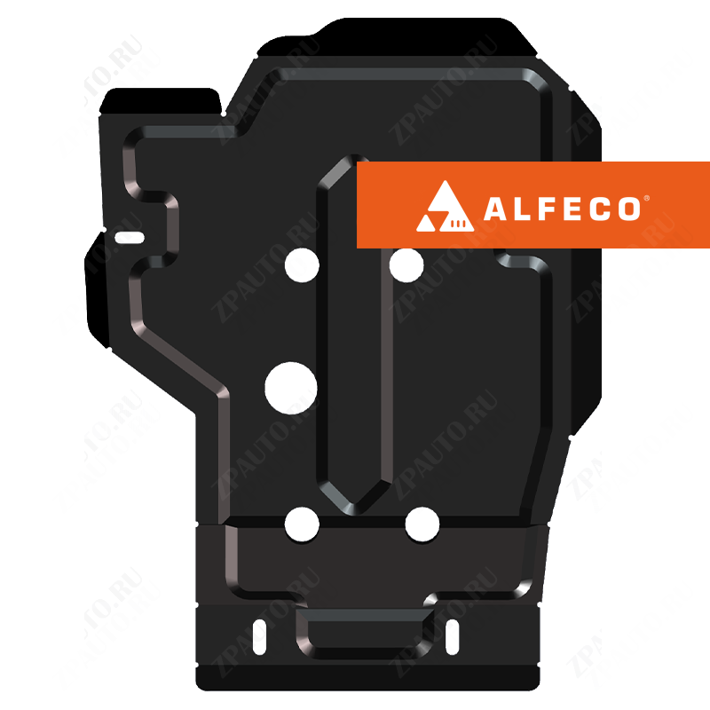 Защита  редуктора заднего моста Hyundai Creta 4WD 2015-2021 V-all , ALFeco, сталь 1.5мм, арт. ALF1043st