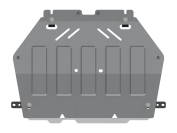 Защита картера и КПП для MITSUBISHI Outlander  2013 -, V-2,0, 2,4 CVT 2/4wd; , Sheriff, алюминий 4 мм, арт. 14.2989 V2 Aluminium