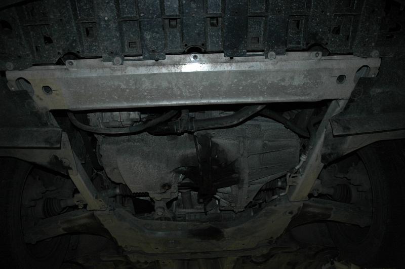 Алюминиевая защита картера и КПП на Renault Laguna, алюминий 5 мм, Sheriff (Шериф) 18.2631