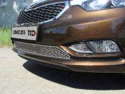 Накладки на ПТФ (лист) для автомобиля Kia Cerato 2015- TCC Тюнинг арт. KIACER15-05