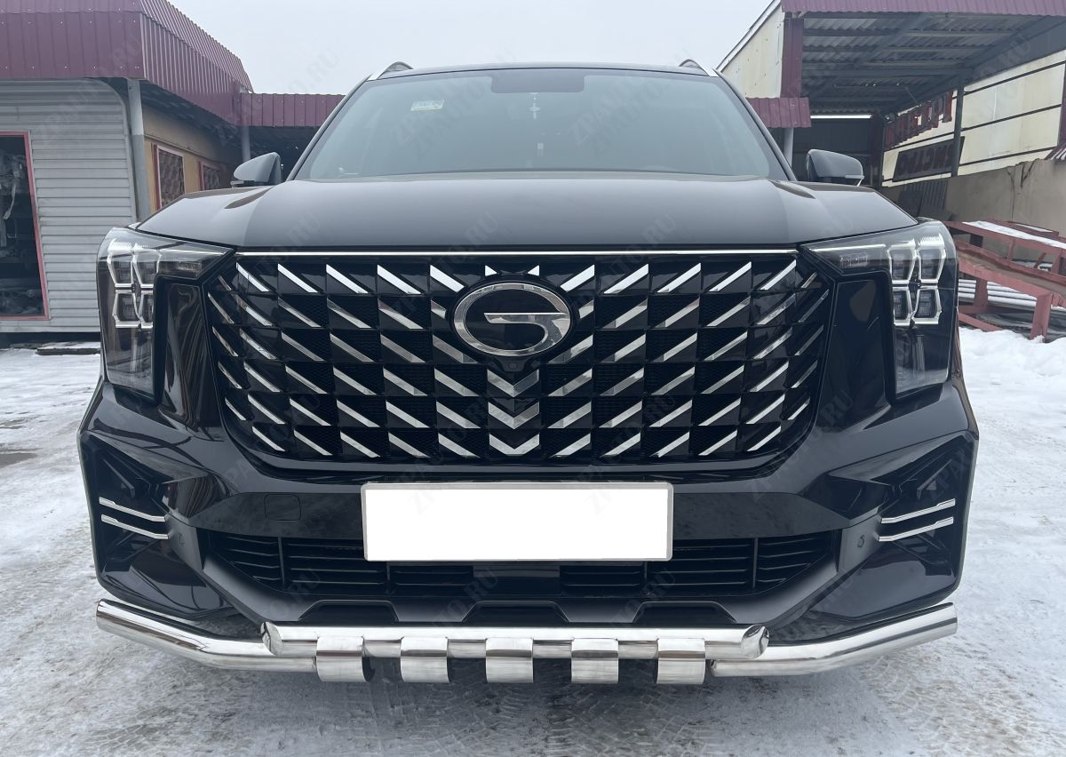 Защита переднего бампера G для автомобиля GAC GS8 2023 арт. GAC.GS8.23.05