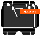 Sollers ST6 2023- V-2,0MT; 2,0TD защита картера, ALFeco, сталь, 2 мм, арт. ALF5604st-2