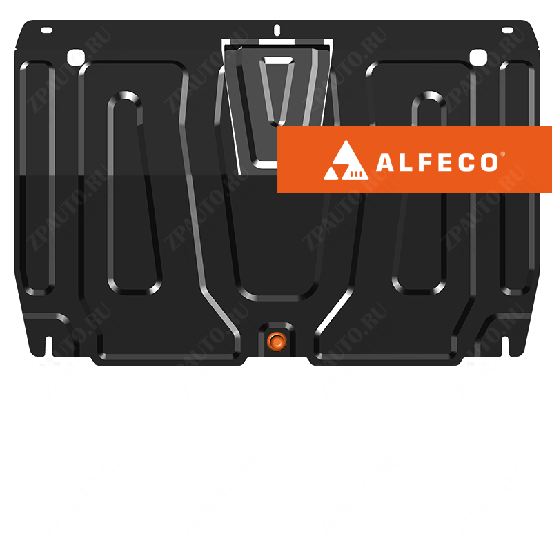 Jetour X70  2024- V-1,5  6DCT FWD защита картера и КПП, ALFeco, сталь, 1.5 мм, арт. ALF7001st-3