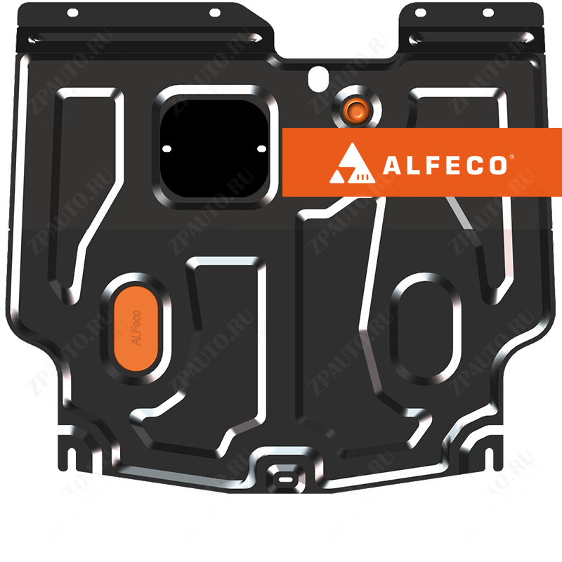 Защита  картера и КПП Lifan X60 2012-2022 V-1,8 , ALFeco, сталь 2мм, арт. ALF3505st