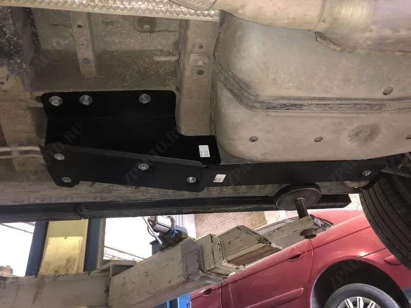 Защита трубок кондиционера для MITSUBISHI Delica  2007 - 2023, V-2,3D AT 4wd, Sheriff, сталь 2,5 мм, арт. 14.5263