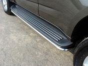 Защита порогов 42,4 мм для автомобиля Chevrolet Trailblazer 2013- TCC Тюнинг арт. CHEVTRBL13-07