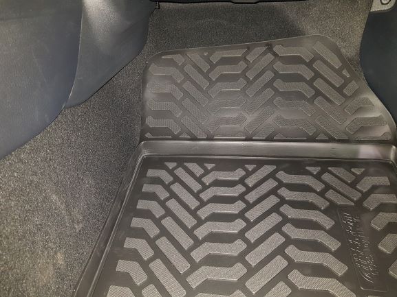 Ковры модельные (высокий борт) для Toyota CH-R (2016-) (3D с подпятником) , Элерон, арт. 61985