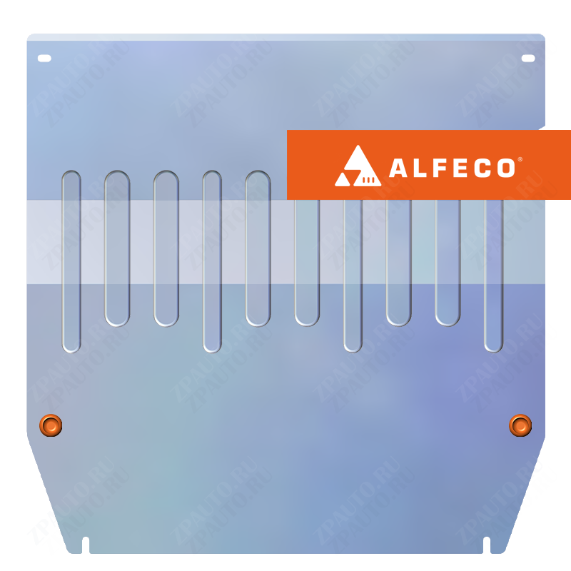 Защита  картера и КПП Chevrolet Onix 2019- V-all , ALFeco, алюминий 4мм, арт. ALF0325al