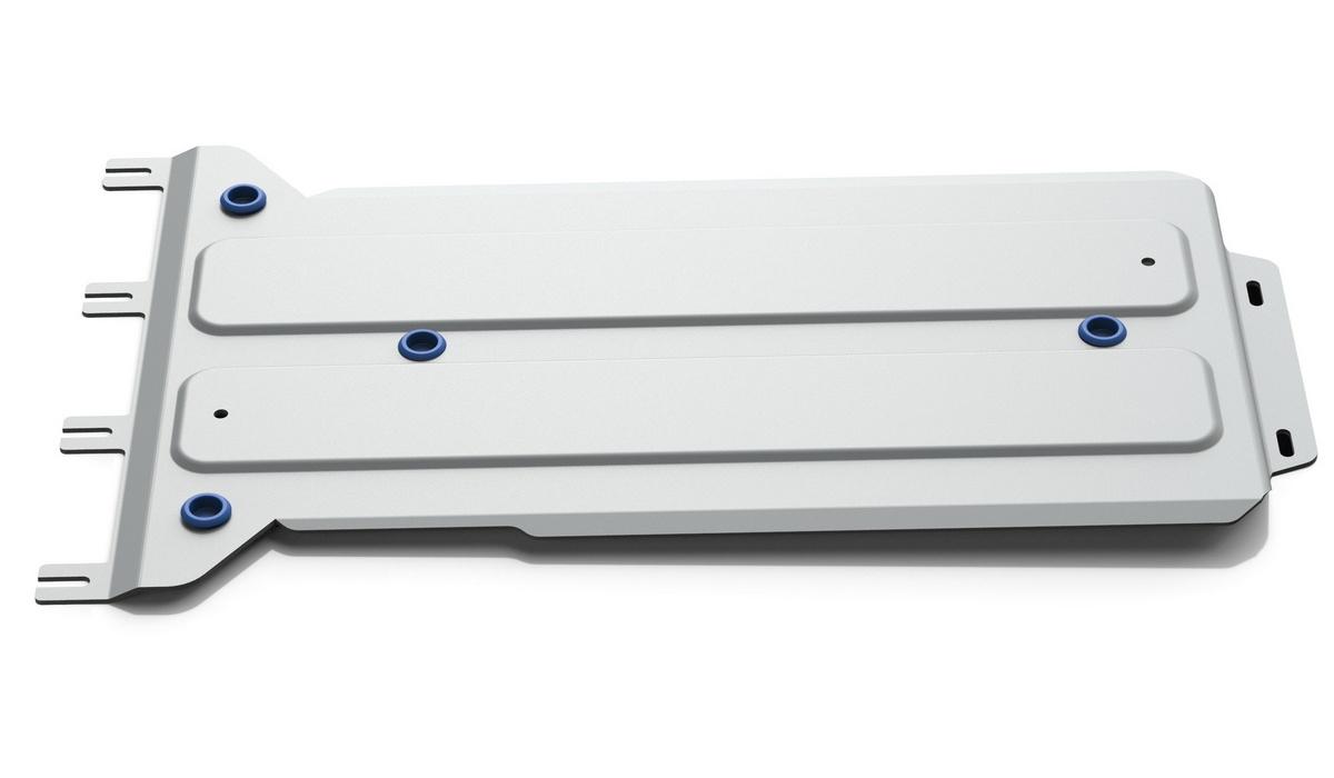 Защита КПП Rival для Mercedes-Benz GLC X253 (250) 2015-2019, штампованная, алюминий 4 мм, с крепежом, 333.3940.1