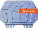 Honda Freed (2G) 2016-2024  V-all Hybrid; FWD; 4WD;  защита картера и КПП, ALFeco, алюминий, 4 мм, арт. ALF0962al