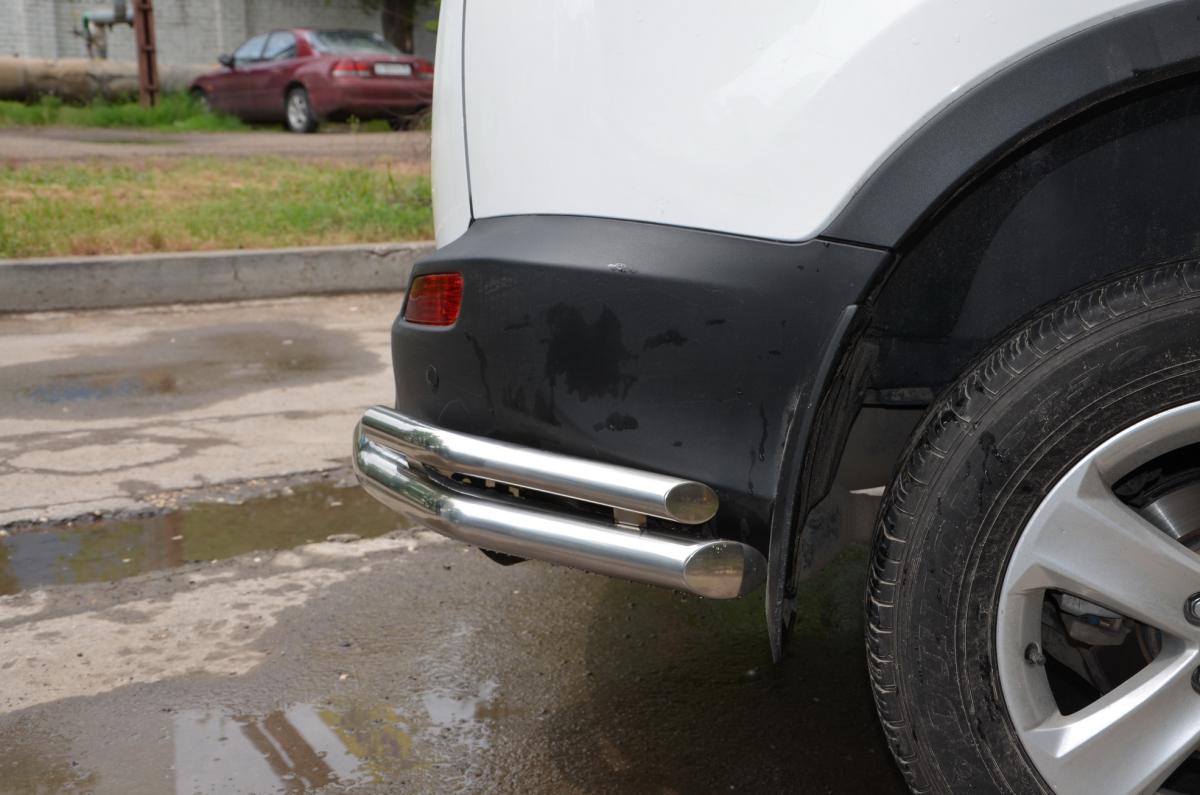 Защита заднего бампера угловая для автомобиля TOYOTA RAV4  2013. TRAV.13.20, Россия