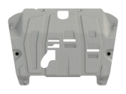 Защита картера и КПП для TOYOTA Highlander  AWD 2014 - 2019, V-3.5 AT; 2,7 АТ, Sheriff, алюминий 3 мм, арт. 24.2058 CP