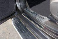 Накладки на пороги (зеркало) для автомобиля Jeep Cherokee (Traihawk) 2014-