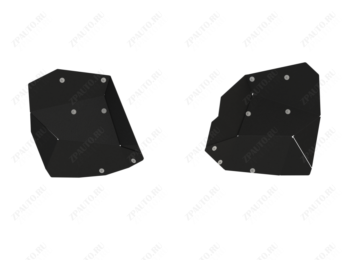 Защита колесных арок для CAN-AM Maverick Trail/Sport 800/1000 2018 -, алюминий 4 мм, STORM, арт. 4921