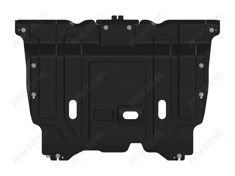 Защита картера и КПП для EXEED VX  2021 -, V-2,0 АТ FullWD, Sheriff, сталь 1,8 мм, арт. 28.5173