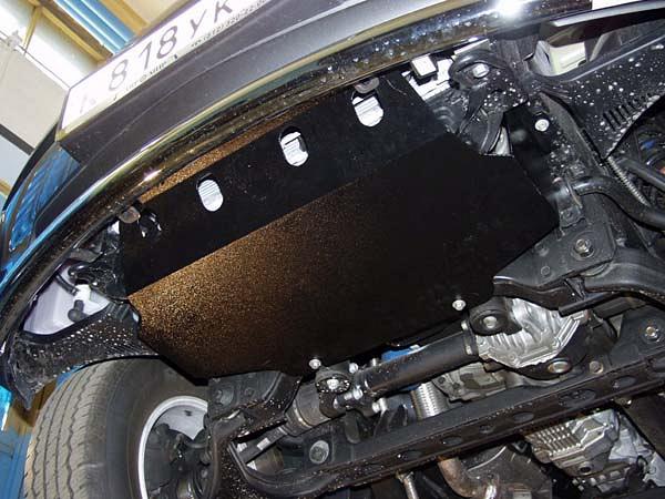 Защита картера для KIA Sorento  2002 - 2006, V-2,4; 2,5; 3,5, Sheriff, сталь 2,5 мм, арт. 11.0504
