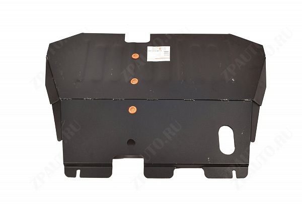 Защита  картера и КПП Mitsubishi Space Wagon II 1991-1998 V-all 2WD , ALFeco, сталь 2мм, арт. ALF1022st-3