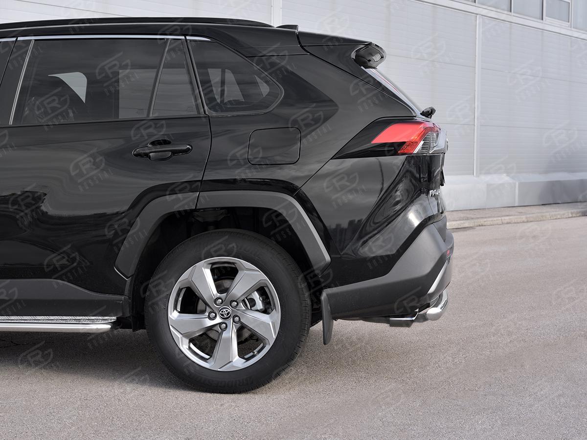 TOYOTA RAV4 2019- Защита заднего бампера d57 дуга  TR4Z-003369, Slitkoff