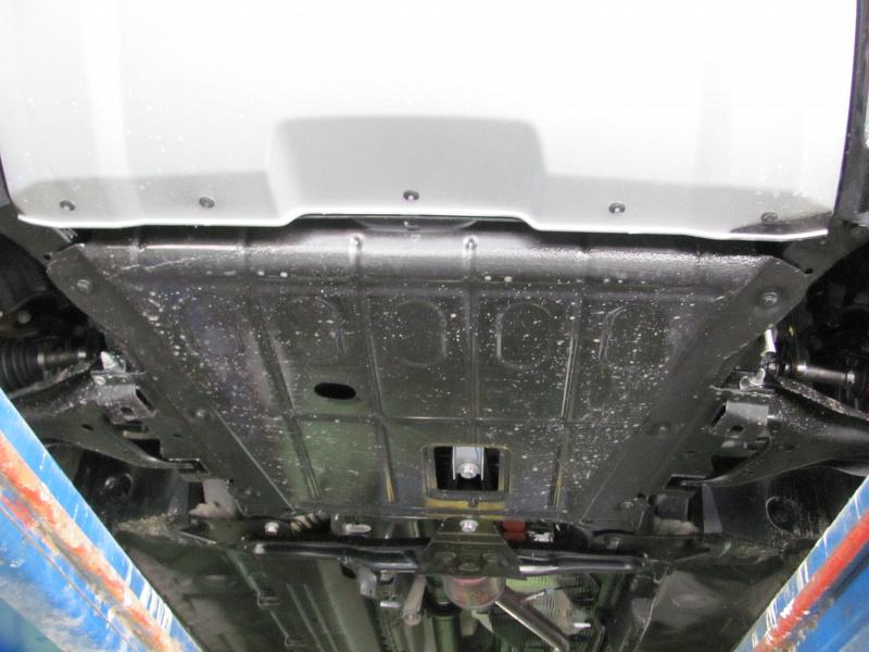 Стальная защита картера и КПП на Renault Duster, сталь 2 мм, Sheriff (Шериф) 18.2219