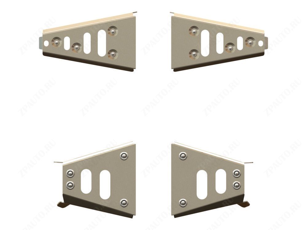 Защита рычагов для POLARIS Ranger 800 HD/XP 2009-15, алюминий 4 мм, STORM, арт. 2279