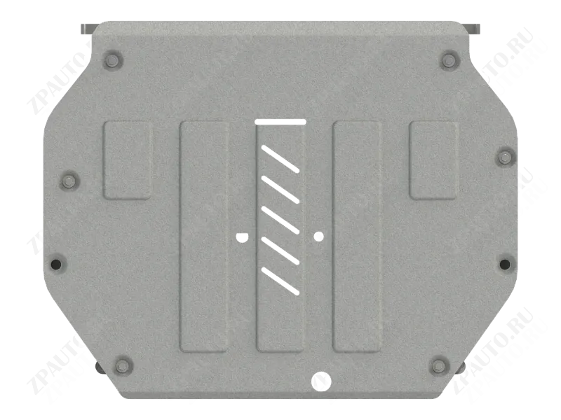 Защита картера и КПП для BYD Tang  2021 - V-1.5T CVT FWD, Sheriff, алюминий AL 4 мм, арт. 28.6438