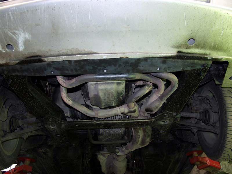 Защита картера и КПП для Alfa Romeo 146 , Sheriff арт.01.0406 (сталь 2,0 мм)