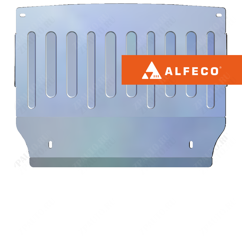 Защита  радиатора и рулевой рейки BMW 5-й серии F10/F07 2009-2017 V-2,0TD; 3,0TD , ALFeco, алюминий 4мм, арт. ALF3431al