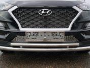Решетка радиатора нижняя (лист) для автомобиля Hyundai Tucson 2018-, TCC Тюнинг HYUNTUC18-12