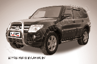 Кенгурятник d76 высокий Mitsubishi Pajero IV (2006-2023) , Slitkoff, арт. MPJ002