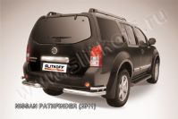 Уголки d76+d42 двойные Nissan Pathfinder (2010-2014) , Slitkoff, арт. NIP11-009