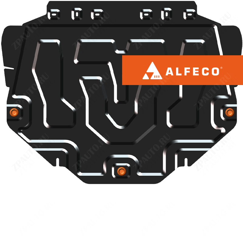 Защита  картера и КПП Mazda Atenza GJ; GL 2012-2019 V-2,0  , ALFeco, сталь 2мм, арт. ALF1307st-2