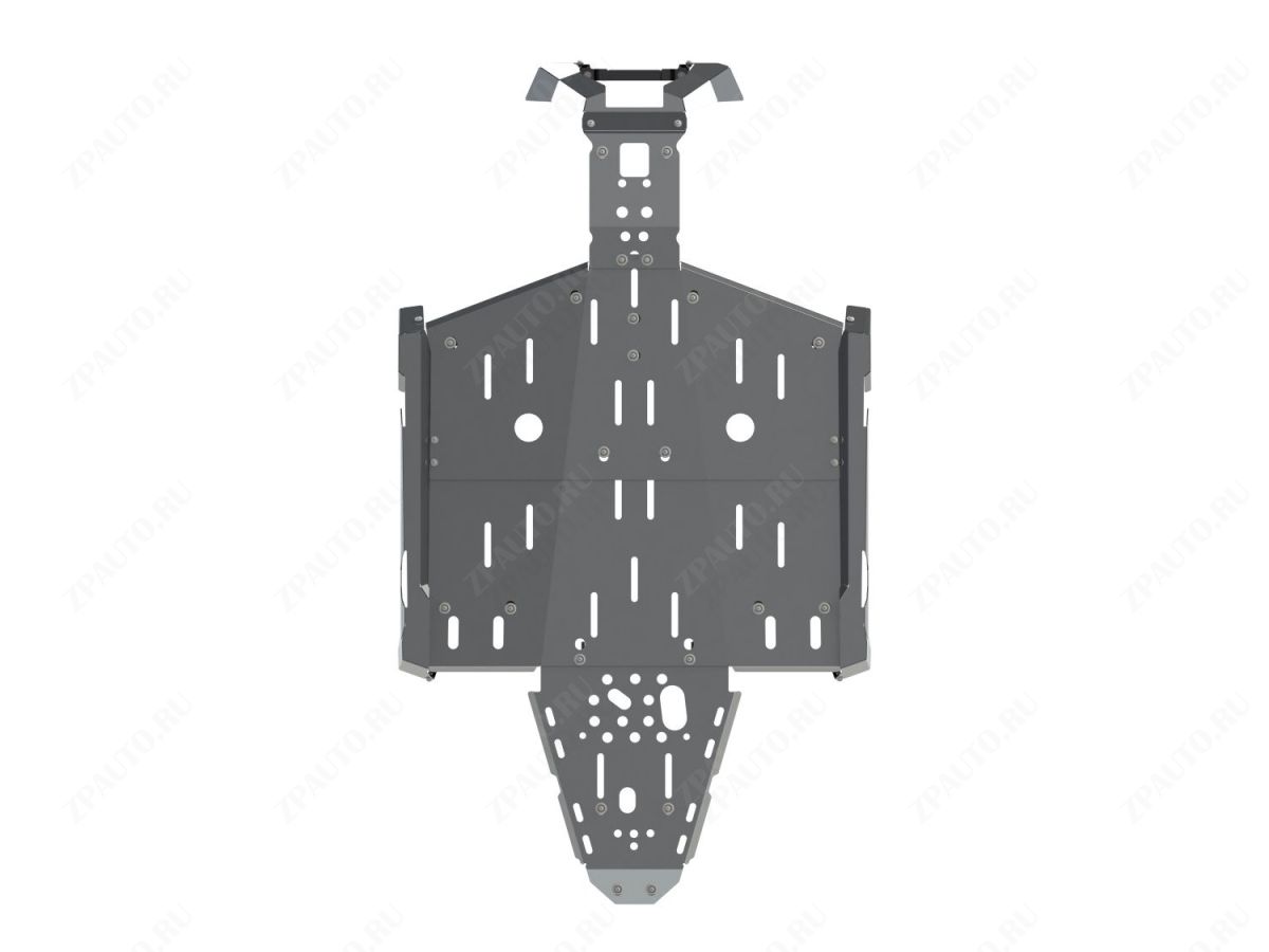 Защита днища для POLARIS General 2016-, алюминий 4 мм, STORM, арт. 3664