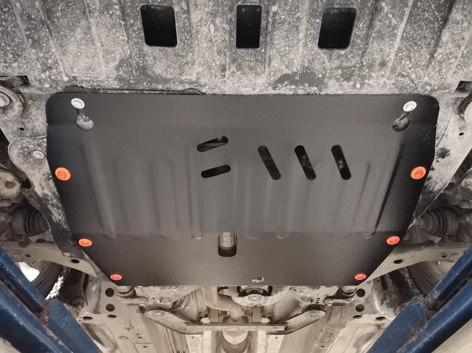 Защита  картера и КПП Chevrolet Monza 2022- V-all , ALFeco, сталь 2мм, арт. ALF0327st