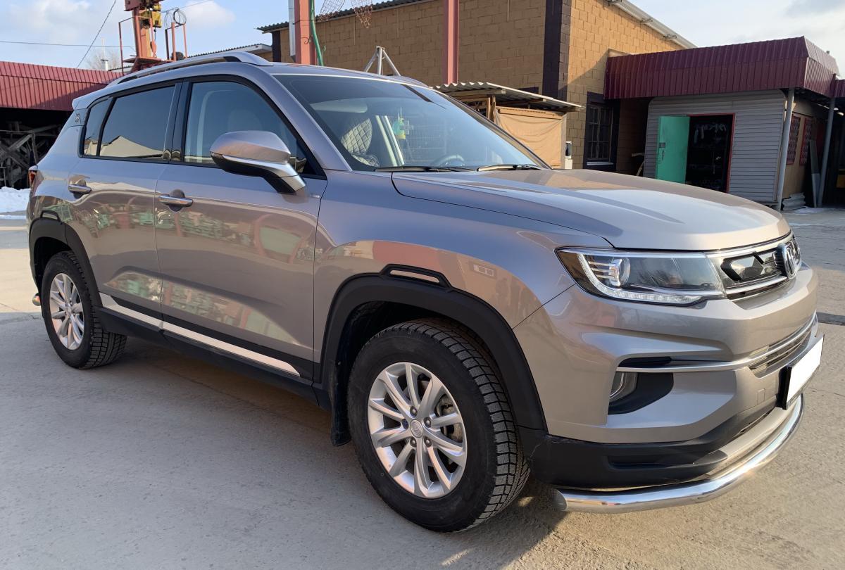 Защита переднего бампера для автомобиля CHANGAN CS35 Plus арт. CGCS35P.21.01