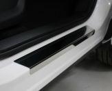 Накладки на пороги (лист зеркальный) 4шт для автомобиля Chery Tiggo 7 PRO 2020 арт. CHERTIG7P20-08