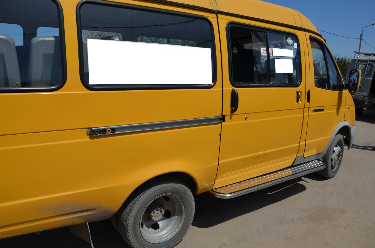 Пороги с накладным листом (пассажирская сторона) для автомобиля Газ ГАЗель ГАЗ 27057 арт. GAZ.27.41-2