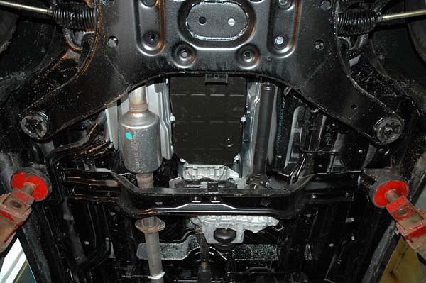 Защита АКПП и РК для SSANG  YONG Rodius  2005 - 2011, V-2,7 TD, Sheriff, сталь 2,5 мм, арт. 29.1213