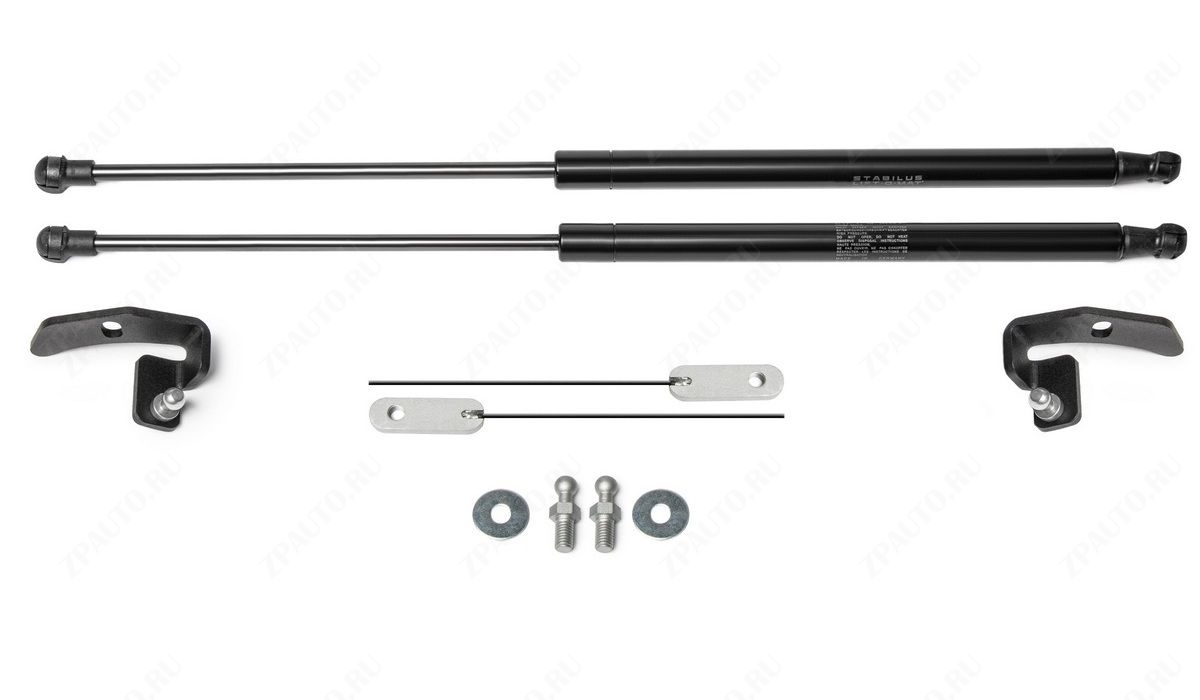 Амортизаторы капота АвтоУпор (2 шт.) Subaru Impreza II/II рест.1/II рест.2 (2000-2002/2002-2005/2005-2007), Rival, арт. USUIMP011