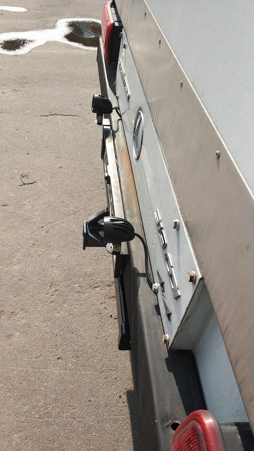 Кронштейн фары на ГРЗ, STORM, арт. MP 0433