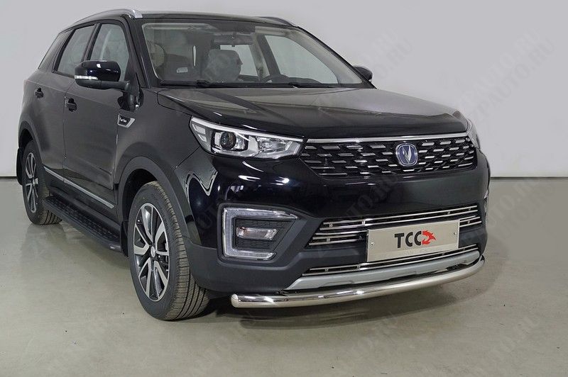 Защита передняя нижняя 60,3 мм Changan CS55 2WD 1.5T 2022- арт. CHANCS5522-09