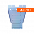 Sollers SF1 2025- V - 1.5T RWD защита КПП, ALFeco, алюминий, 4 мм, арт. ALF6210al