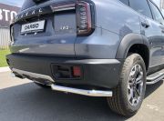 Защита заднего бампера  угловая для автомобиля Haval Dargo 2022 арт. HVD.22.18