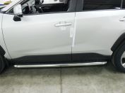 Пороги лист d-53 для автомобиля Toyota Rav-4 2019-наст.вр. арт. TRN19_2 , 
Технотек