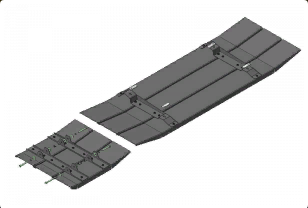 Защиты Грузовые Motodor (Топливный бак, Бак AdBlue), 4 мм, Сталь для Mercedes-benz Actros 2016- арт. 21209