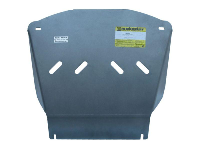 Защита двигателя, пер. дифф., кпп, радиатора алюминиевая Motodor для Dodge RAM 2001-2008 (8 мм, алюминий), 382902