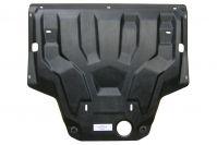 КОМПОЗИТНАЯ ЗАЩИТА КАРТЕРА ДВИГАТЕЛЯ И КПП AUDI (АУДИ) Q3 (8U), V-2.0TFSI,(2011-2018) (8 ММ), арт.02.03K