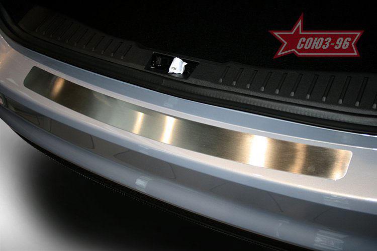 Накладка за задний бампер без логотипа для Ford Focus III 4D 2011, Союз-96 FFOC.36.3646