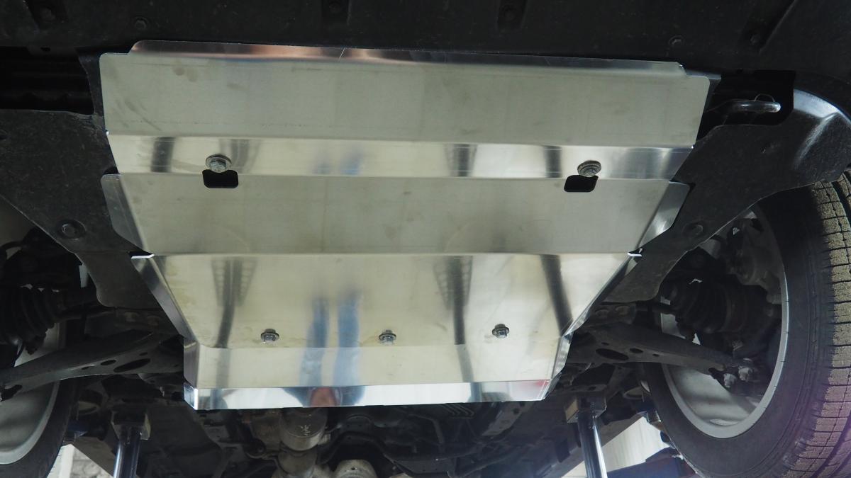 06.01ABC ЗАЩИТА КАРТЕРА ДВИГАТЕЛЯ И КПП HAVAL H2, V-ВСЕ (2014-) ИЗ 2-Х ЧАСТЕЙ. (АЛЮМИНИЙ 4 ММ)