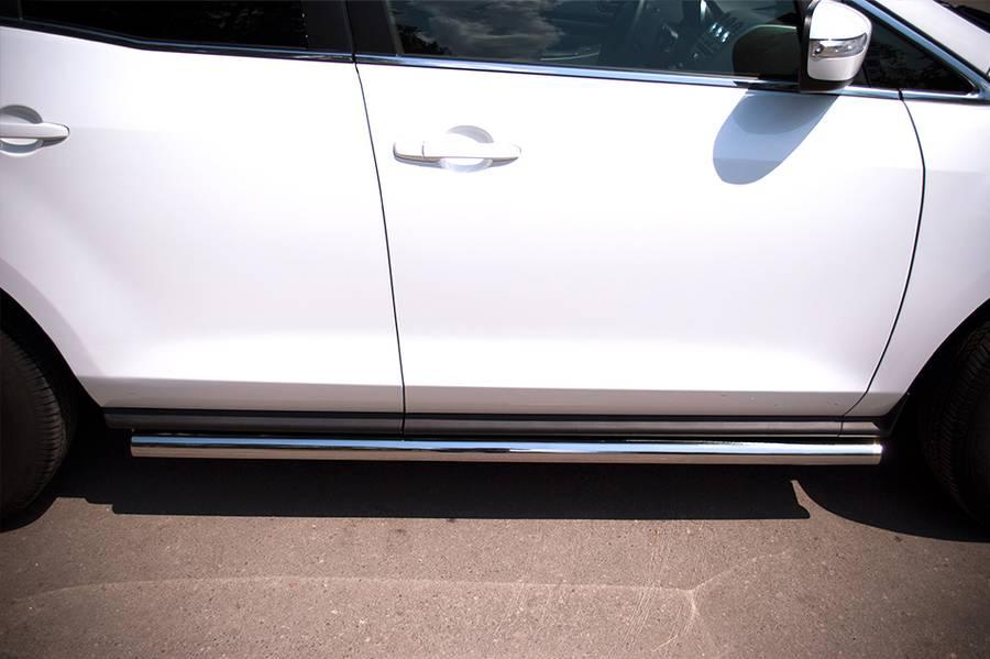 Пороги труба d57 вариант 3 для Mazda CX-7 2010, Slitkoff MC7T-0006433
