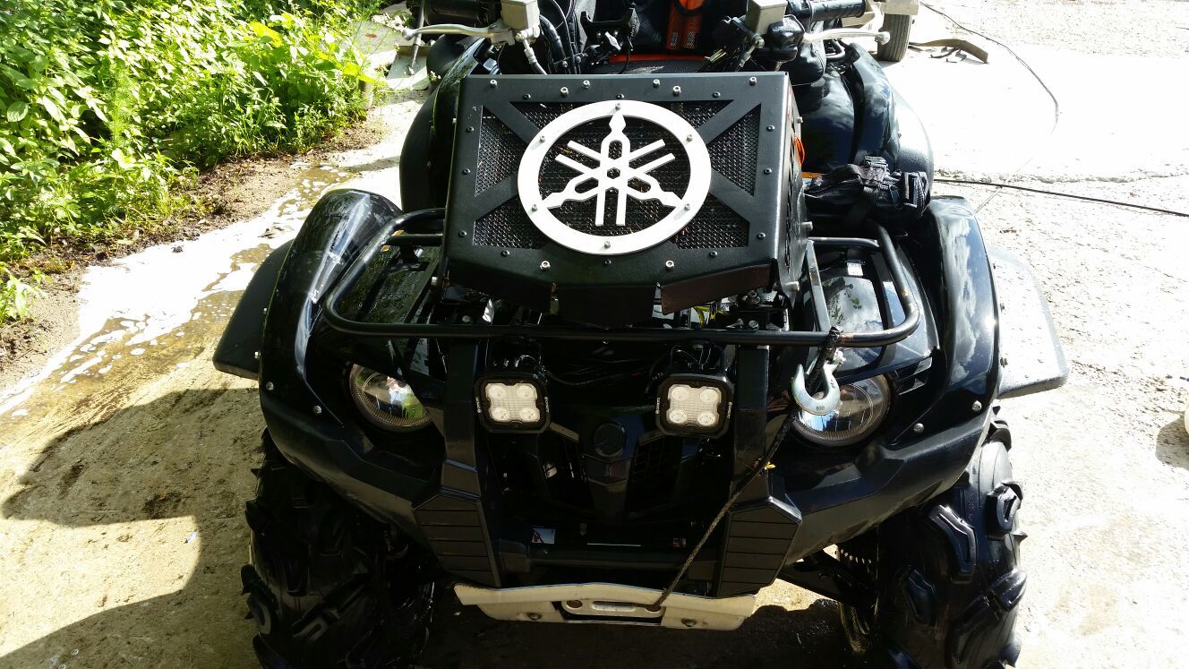 Расширители колесных арок для YAMAHA Grizzly 700/550 2007-14, STORM, арт. MP 0167